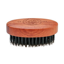 Captain Fawcett Wild Boar Bristle Beard Brush CF.933 – Handcrafted Solid Wood Brush with Stiff Natural Bristles for Detangling, Styling & Even Oil