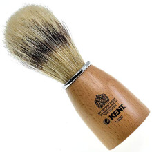Kent Wooden Barrel Immitation Badger Shaving Brush Small