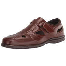 Stacy Adams Men's Scully Fisherman Sandal, Cognac Smooth, 7.5, Cognac Smooth, 5.5 UK