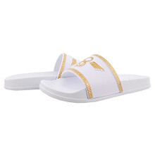 Creative Recreation Vicenza Men’s Slide Sandals, White/Gold, 9 UK