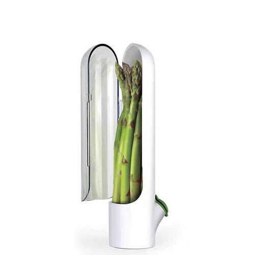 Herb Saver Herb Storage Container Herb Keeper Kitchen Gadgets Greens Vanilla Storage Cup Storage Bot
