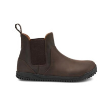 Xero Mens Barefoot Ridgeway Chelsea - Dark Brown Boot UK 9