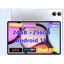 TANYIMING Android Tablet 10.1" inch, 4G LTE Dual SIM, 24GB RAM 256GB Storage,Supports extend 1TB, IPS Touchscreen,Dual Camera,
