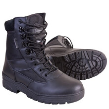 Kombat UK Men's Half Leather / Half Nylon Patrol Boots 8, Black, Size 8