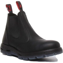 RedbacK Ubbk Men's Bobcat Soft Toe Chelsea 8-11 Ankle Boots (Black, UK 9)
