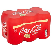 Coca Cola Vanilla (6x330ml) - Pack of 2