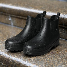 Bruno Marc Men's Wellington Boots Waterproof Chelsea Work Boots Slip-Resistant Rubber Wellies for Gardening, Car Washing, Dog Walking,Size 8,All