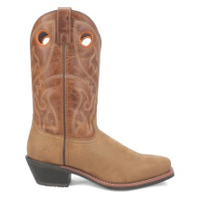 Laredo Men's Frontier Leather Boots, Tan, 9.5