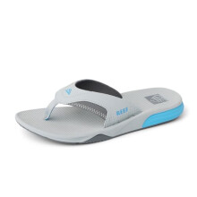 Reef MENS SANDALS, CUSHION FANNING, LIGHT GREY/BLUE, 7 UK