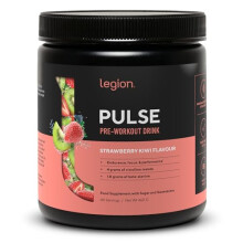 LEGION Pulse Pre Workout - All Natural Nitric Oxide Preworkout Drink to Boost Energy, Creatine Free, Naturally Sweetened, Beta Alanine, Citrulline