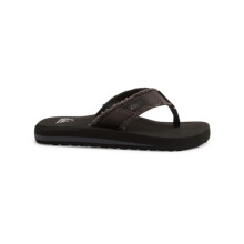 Quiksilver Men's Monkey Abyss Youth Sandal, Black/Black/Brown, 12 UK