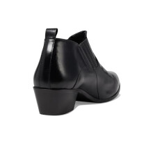 STACY ADAMS Men's Sotaro Heeled Ankle Boot, Black, 9.5