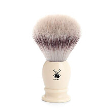 MÜHLE Classic, Medium Faux Ivory Silvertip Fibre Shaving Brush