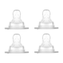MAM 99964034 Set of 4 Bottle Teats, 2 x Size 3 and 2 x drip-Free, 4+ Months