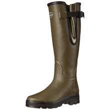 Le Chameau Vierzon BTE/J/H VIERZ M Men's Jersey Lined Wellington Boots, Camel Green, 12 UK (47 EU)