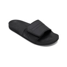 Quiksilver Men's Rivi Slide Adjust Sandal, Black/Grey/Black, 7.5 UK
