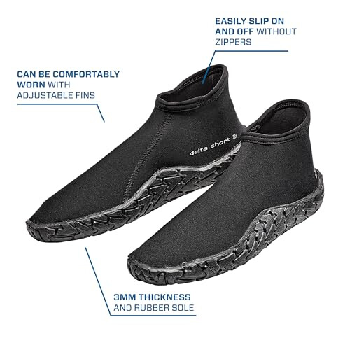 SCUBAPRO Delta Short Diving Boot 3mm 2