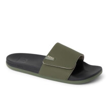 Reef Men's Cushion Phantom Slide Sandal, Olive/Black, 10 UK