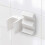 Mobilefox Wall Mount, Bathroom Accessory for Philips OneBlade, Made in Germany, Plastic, White 3
