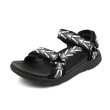Rieker 20802-00 Cesar Mens Sport Walking Sandals in Black 10.5 Black