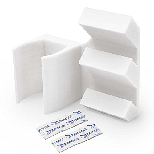 Mobilefox Wall Mount, Bathroom Accessory for Philips OneBlade, Made in Germany, Plastic, White