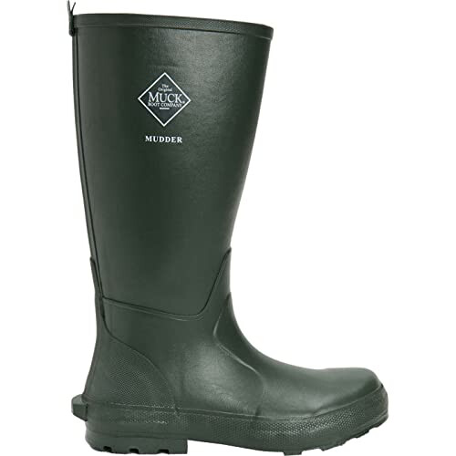 Muck Boots Men's Mudder Tall Pull On Waterproof Wellington Boot, Moss, 10