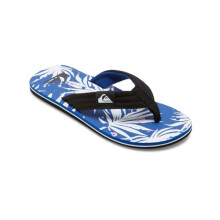 Quiksilver Men's Molokai Layback Sandal, Black Blue White, 8 UK