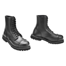 Brandit Vegantom Boots, Vegan Boots, Leather Look, Black 3 Eylets, 12.5 UK