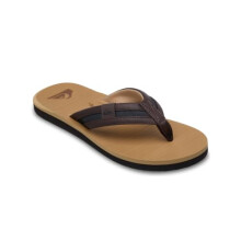 Quiksilver Men's Carver Squish 26. Sandal, Brown 1, 7.5 UK