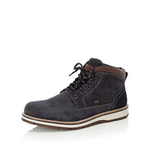 Rieker Men Ankle Boots F8410, MenÂs Lace-up Ankle Boot,Water Repellent,riekerTEX,Low Boots,Chukka Boot,Half Boots,Waterproof,Blue (Blau / 16),46 EU /