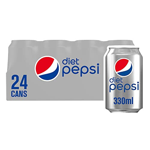 Pepsi Diet Pepsi, 24 x 330ml Cans