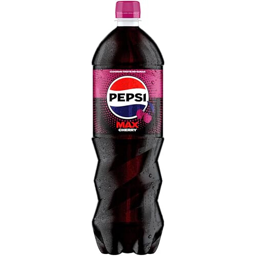 Pepsi Pepsi Max Cherry No Sugar Cola Bottle 1.25L