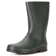 Ladeheid Children's Girl's Boy's PVC Wellington Boots Rubber Boots Wellies Rain Boots LA-959 (Green, 5 UK)
