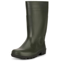 Ladeheid Men's PVC Wellington Boots Rubber Boots Wellies Rain Boots LA-974 (Green, 12 UK)