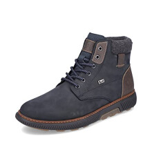 Rieker Men Ankle Boots B3343, MenÂs Lace-up Ankle Boot,Removable Insole,Water Repellent,riekerTEX,Low Boots,Blue (Blau Kombi / 15),44 EU / 9.5 UK