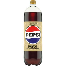 Pepsi Max No Caffeine No Sugar Cola Bottle 2L