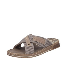 Rieker Men's 21239 Mule, Beige, 12 UK