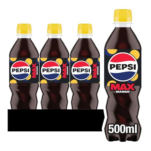Pepsi Pepsi Max Mango, 500ml (Pack of 24)