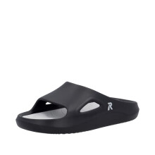 Rieker Men's Colton U3450 Slide, black, 9.5 UK