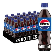 Pepsi Regular Cola 500ml (Pack of 24)