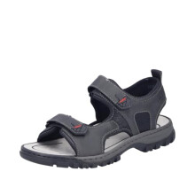 Rieker Men's 25055 Trekking Sandals, Black, 43 EU
