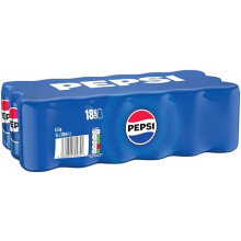 Pepsi Regular Cans, 18 x 330ml