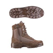 Mil-Tec Unisex hiking boots, 12822109 hiking boots, brown, 8.5 UK