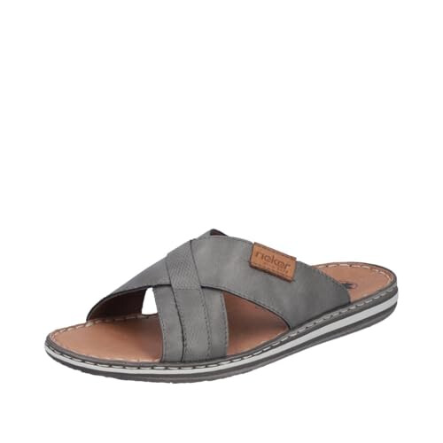 Rieker Rieker 21082, Men's Mule, Grey, 44 EU