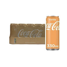 Coca Cola - Vanilla - sleekcan - 24x33 cl - NL