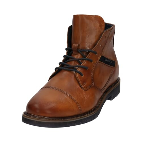 bugatti Men's CAJ Fashion Boots, Cognac, 7.5 UK 1