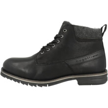 bugatti 321-auf51, Men's Warm Lining Boots, Black, 41 EU, Black/White, 7.5 UK
