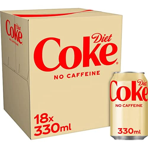 Diet Coke Caffeine Free 18 x 330ml Cans