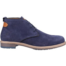 Hush Puppies Male Jonas Suede Chukka Boot, Navy, 10