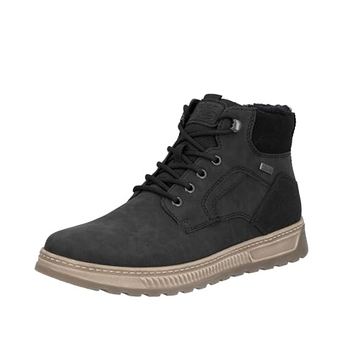 Rieker Rieker Men's 37005 High Trainers, Black, 7 UK